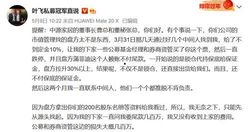 叶飞证券爆料最新,揭秘金融圈惊天内幕  第3张
